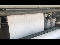 قماش منسوج أبيض أنبوبي PP غير مصقول عرض 120 لأكياس PP الكبيرة